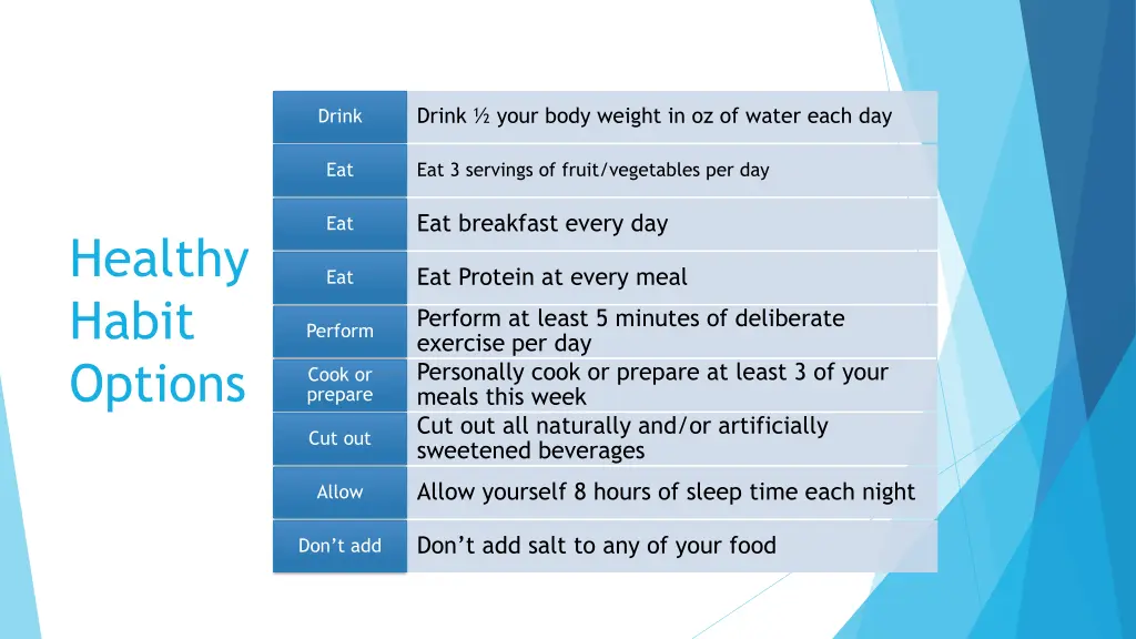drink your body weight in oz of water each day