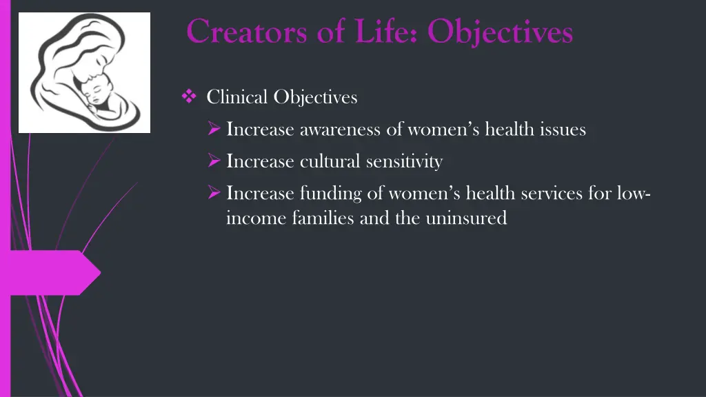creators of life objectives