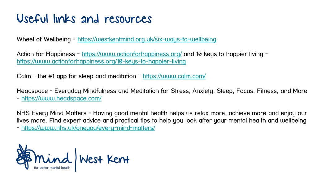 useful links and resources 1