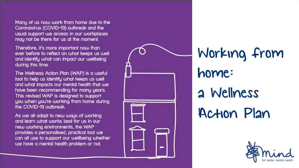 working from home a wellness action plan