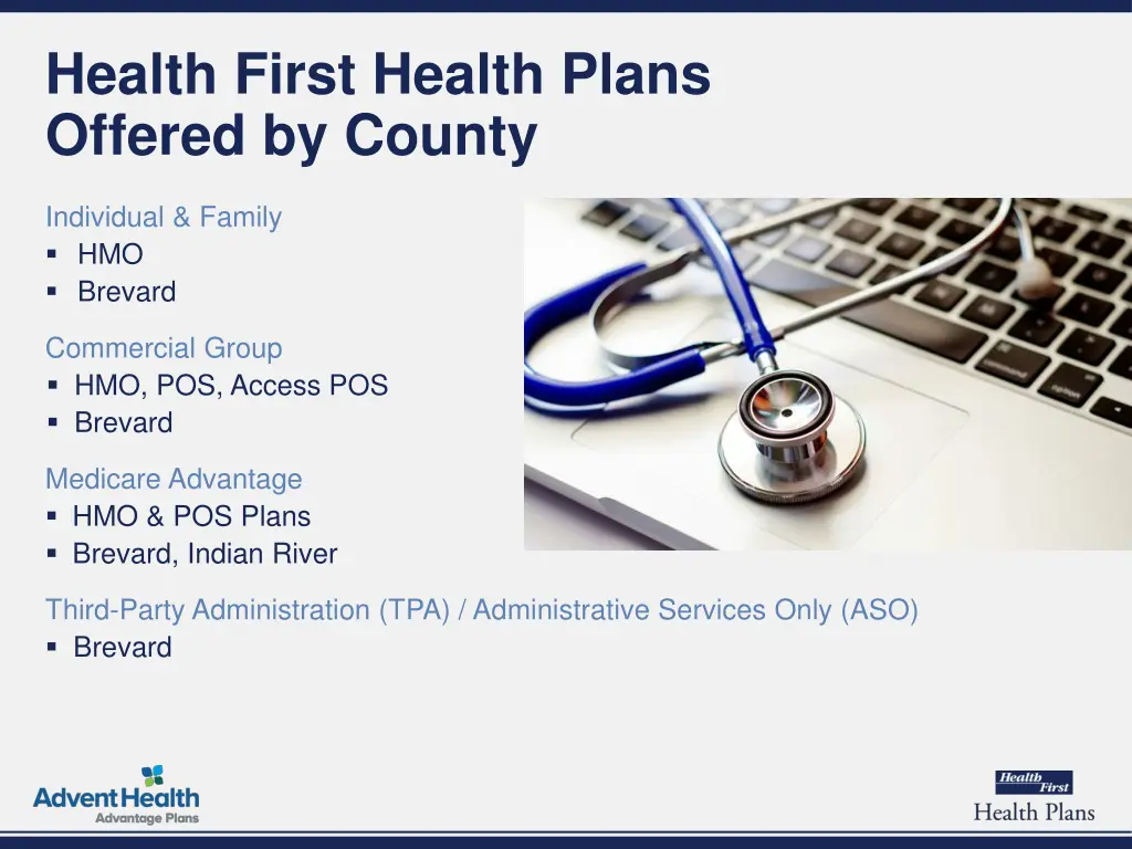 health first health plans offered by county