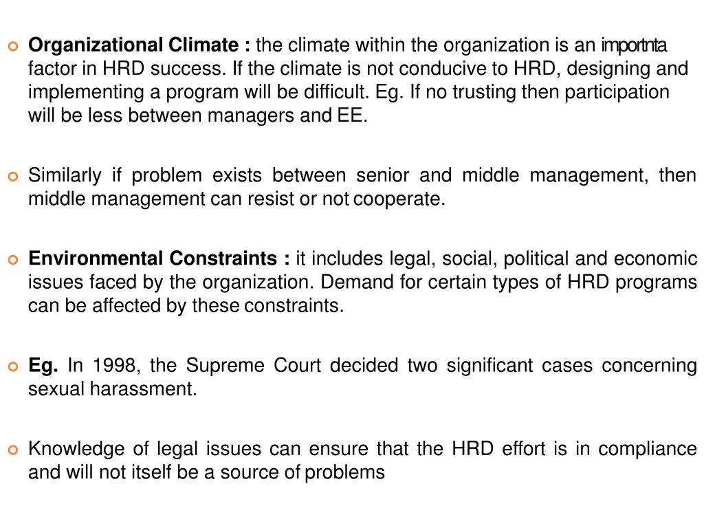 organizational climate the climate within