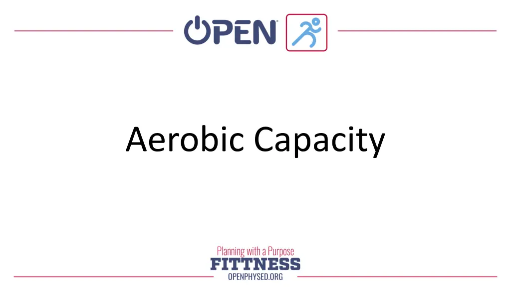 aerobic capacity 1