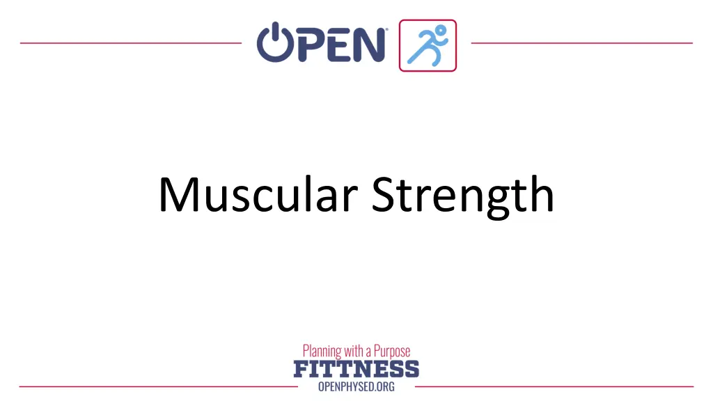 muscular strength 1