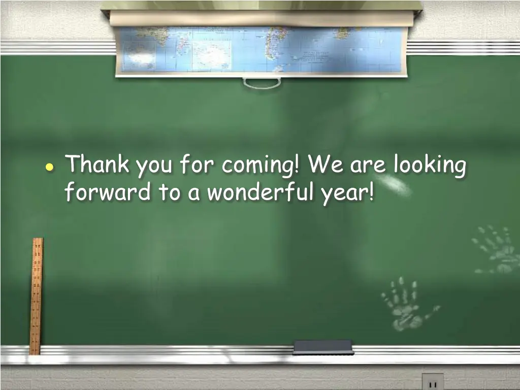 thank you for coming we are looking forward