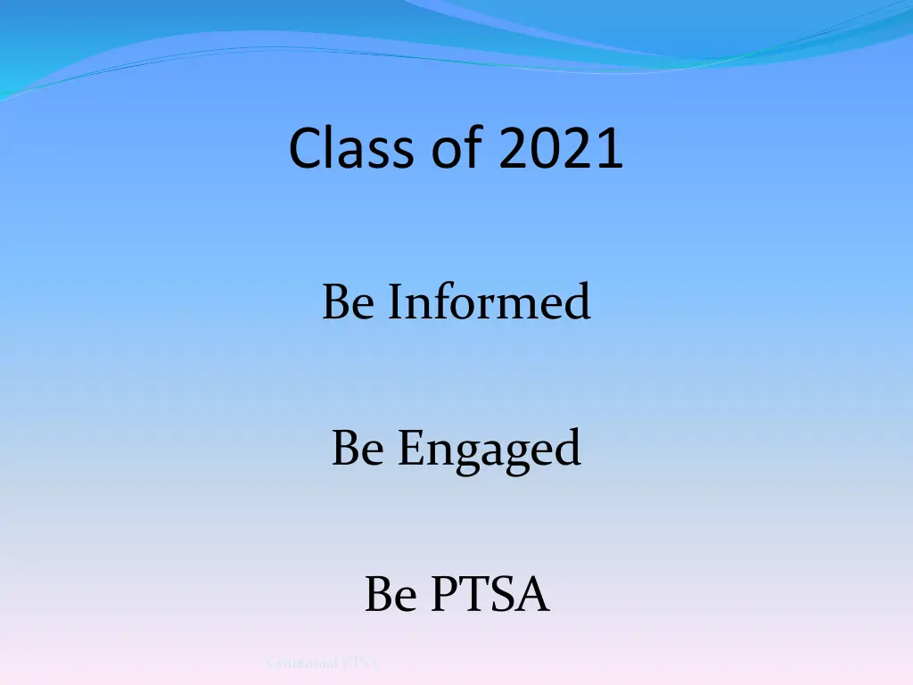 class of 2021