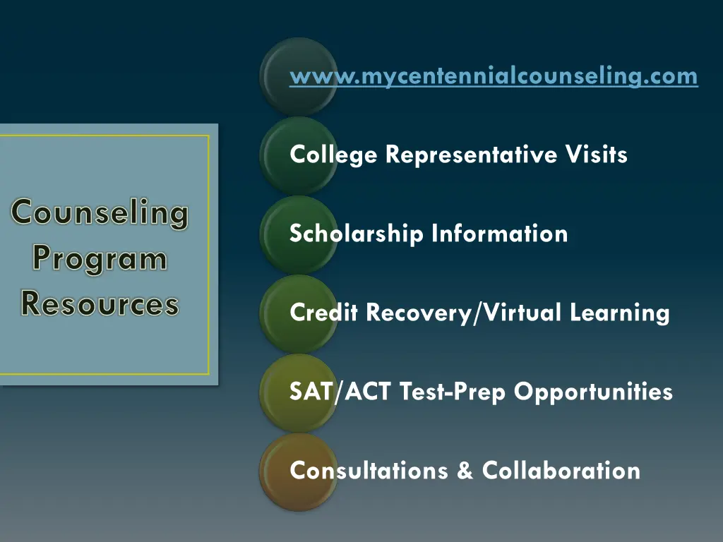 www mycentennialcounseling
