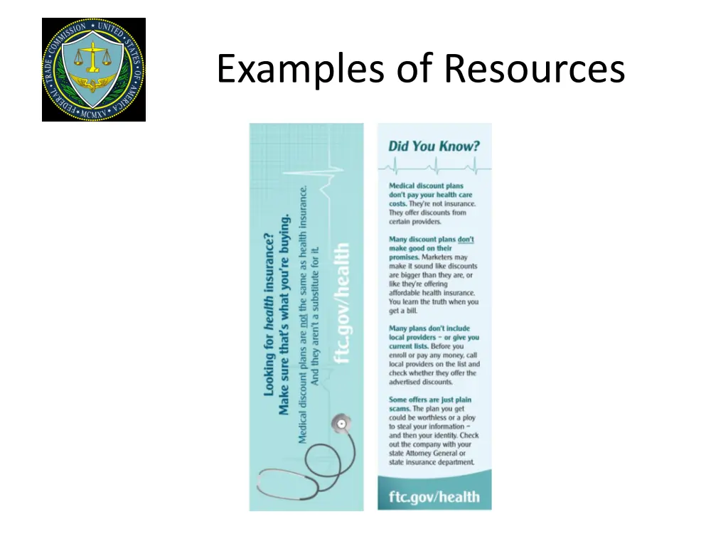 examples of resources 2