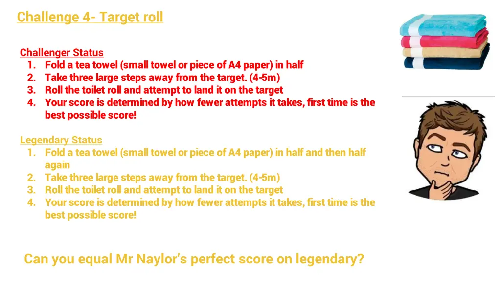 challenge 4 target roll