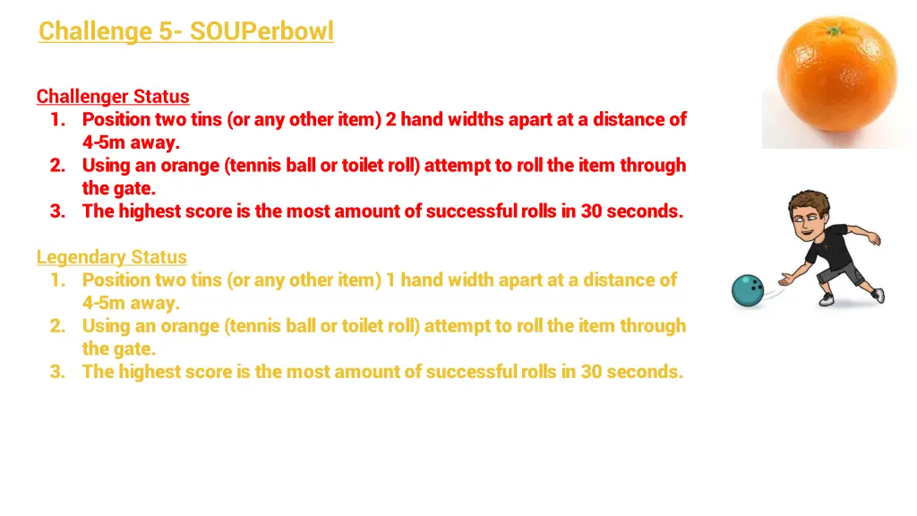 challenge 5 souperbowl