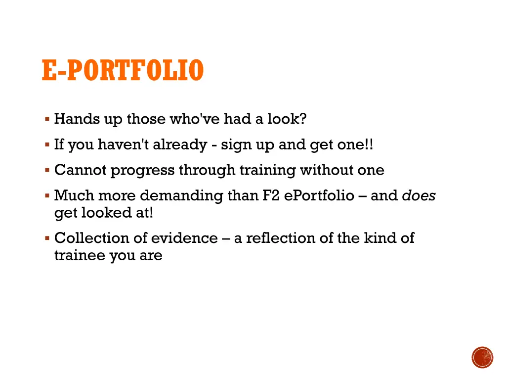 e portfolio