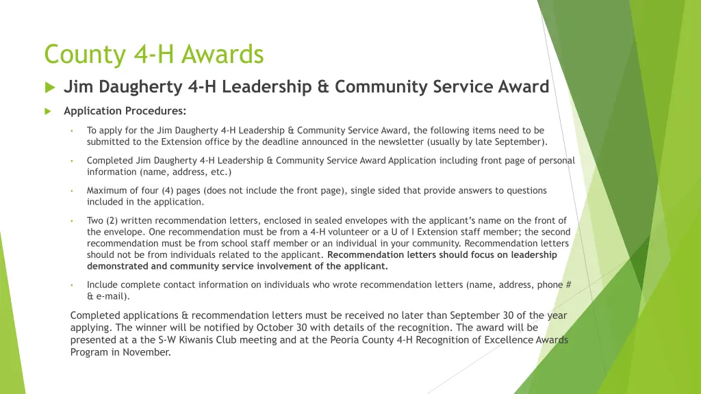 county 4 h awards 9