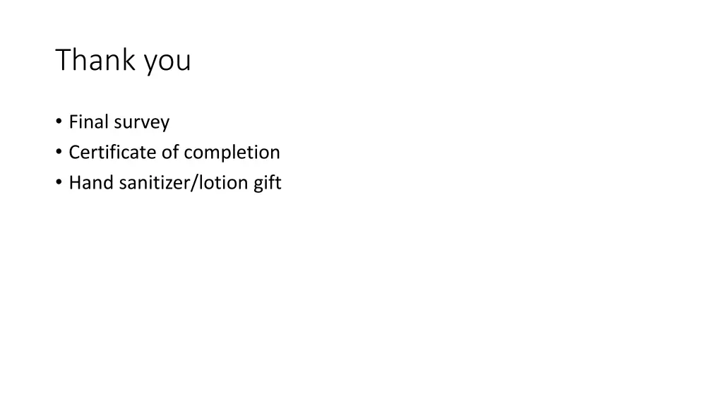 thank you