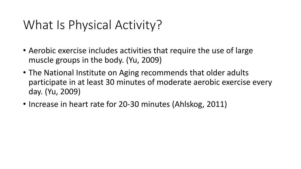 what is physical activity