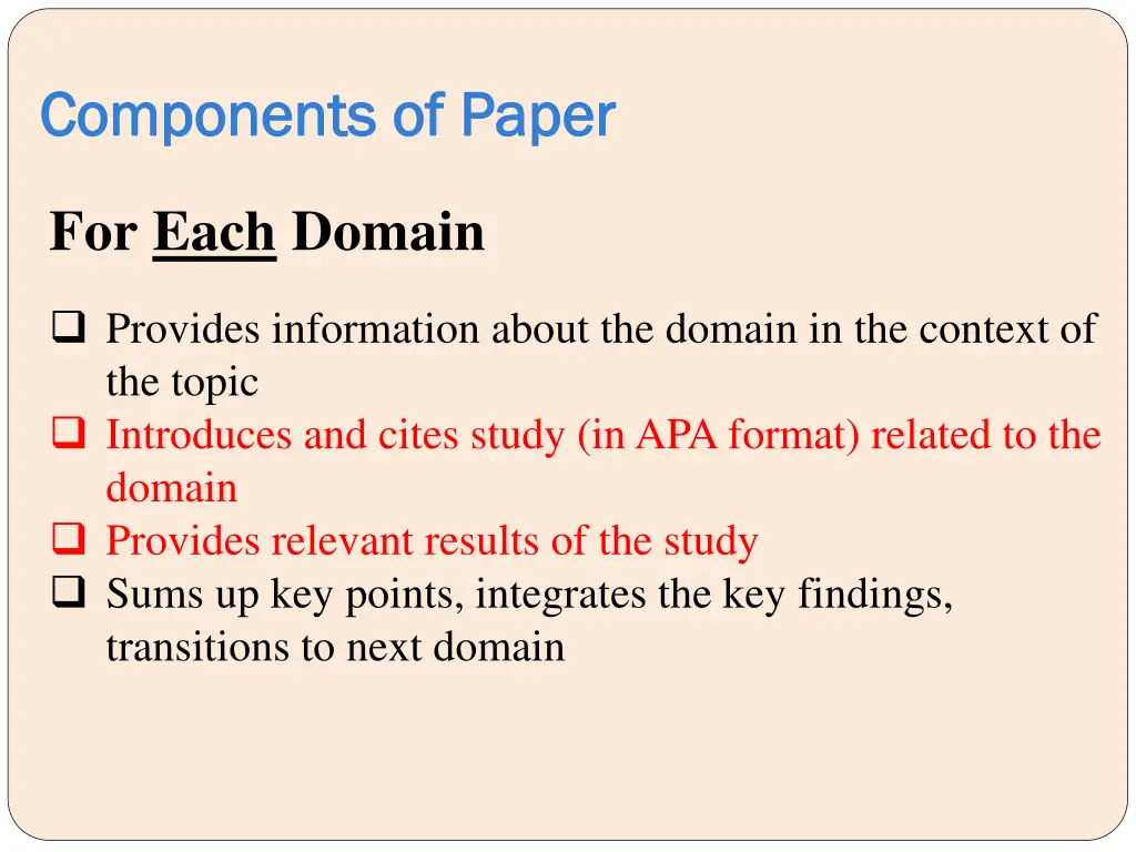 components of paper components of paper 1