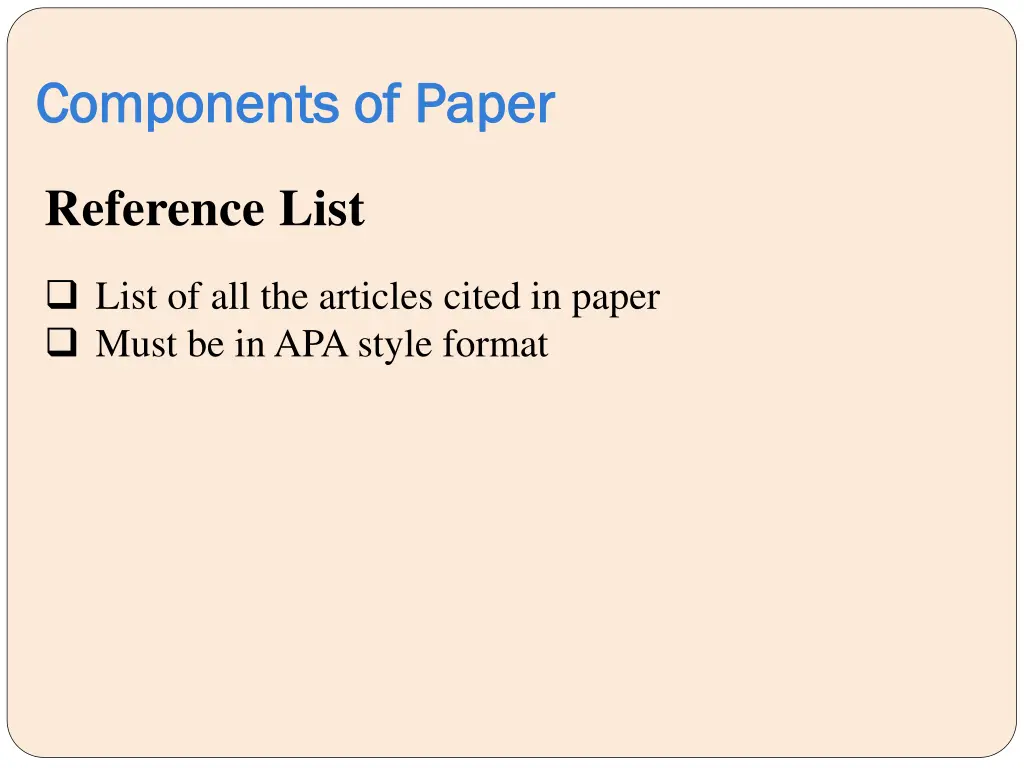 components of paper components of paper 3