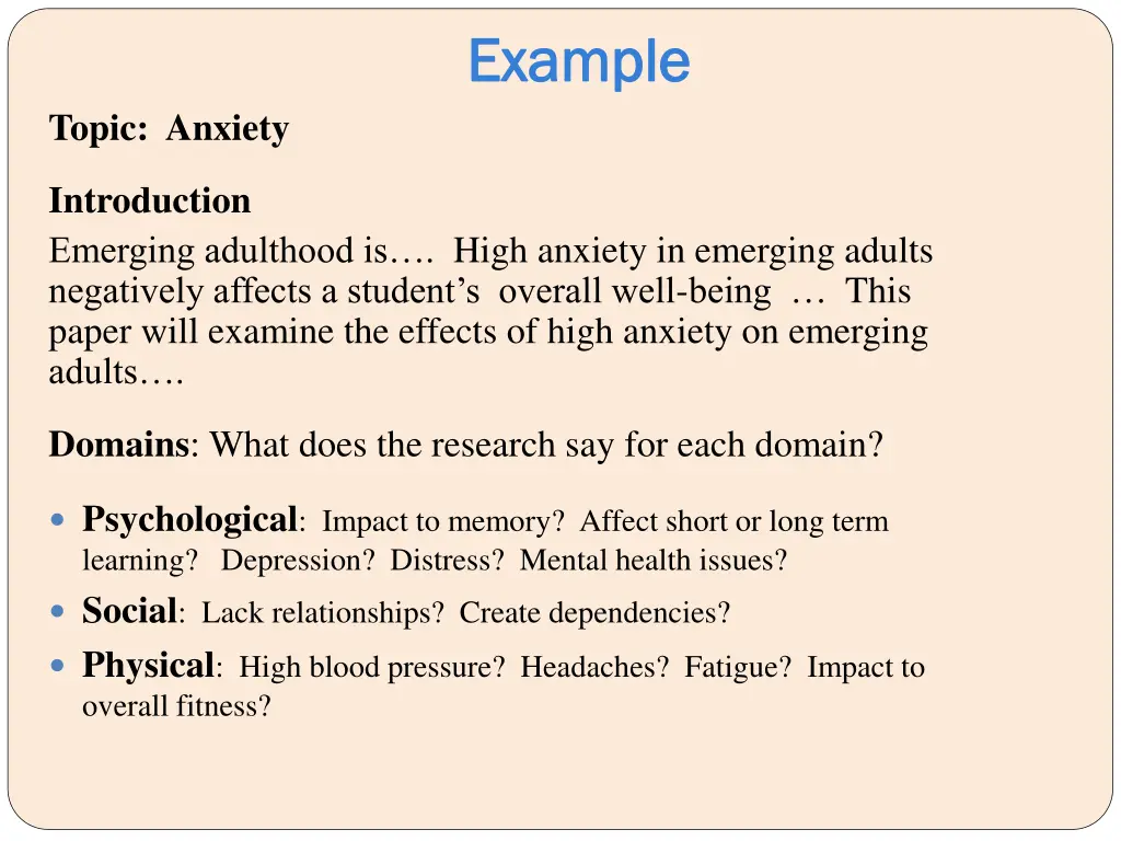 example example