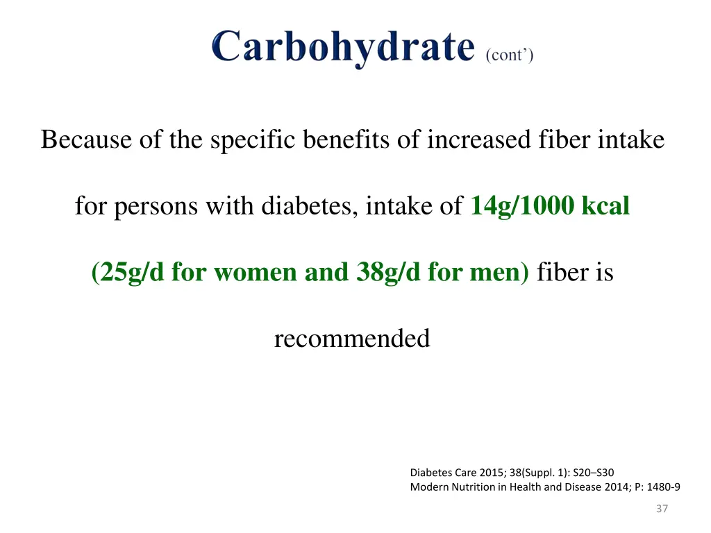 because of the specific benefits of increased