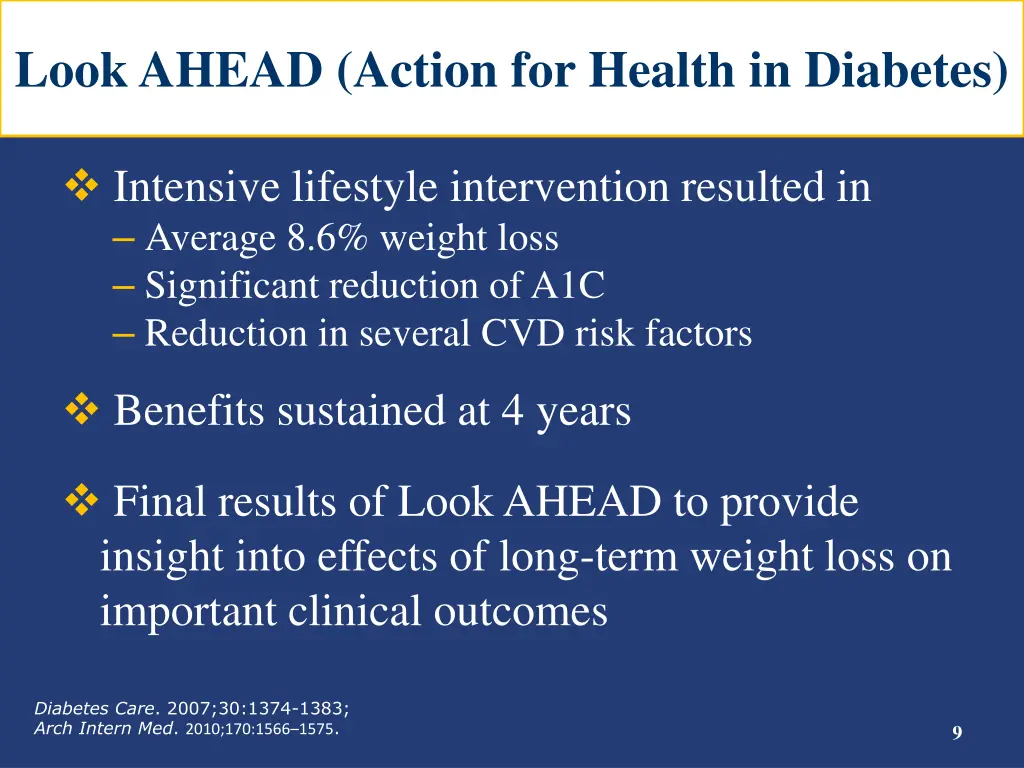 look ahead action for health in diabetes