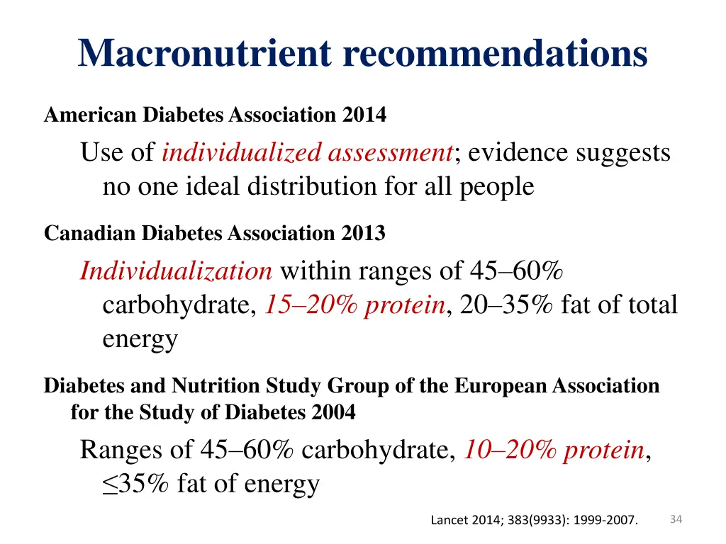 macronutrient recommendations 1