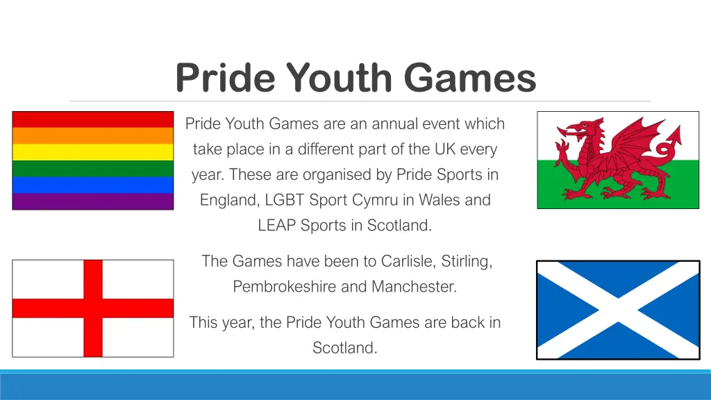 pride youth games