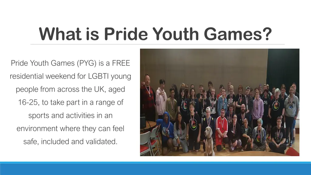 what is pride youth games