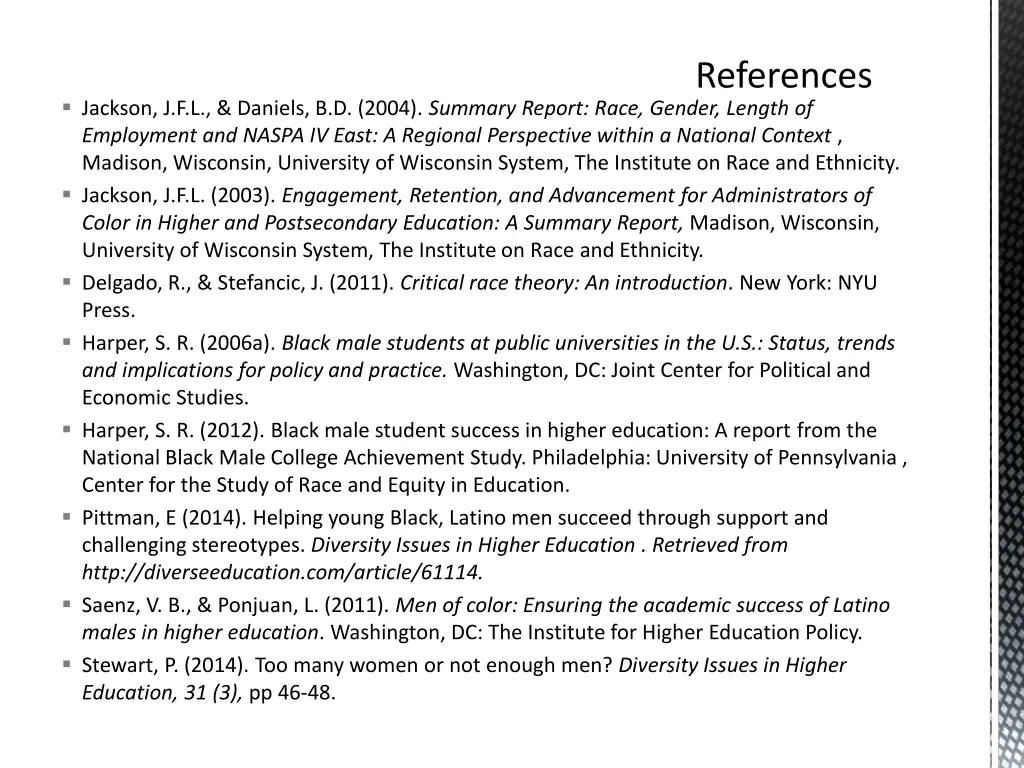 references