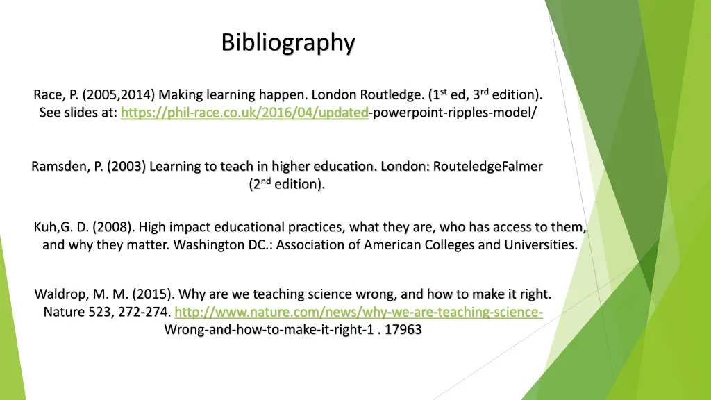 bibliography