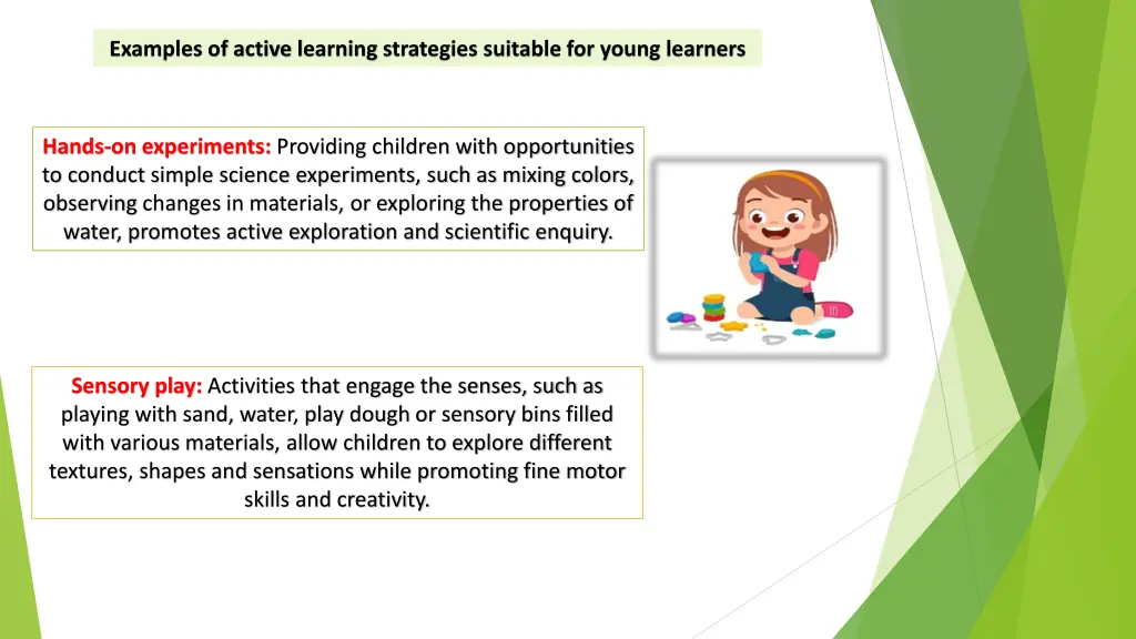 examples of active learning strategies suitable 1