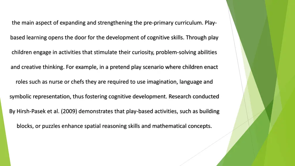 the main aspect of expanding and strengthening