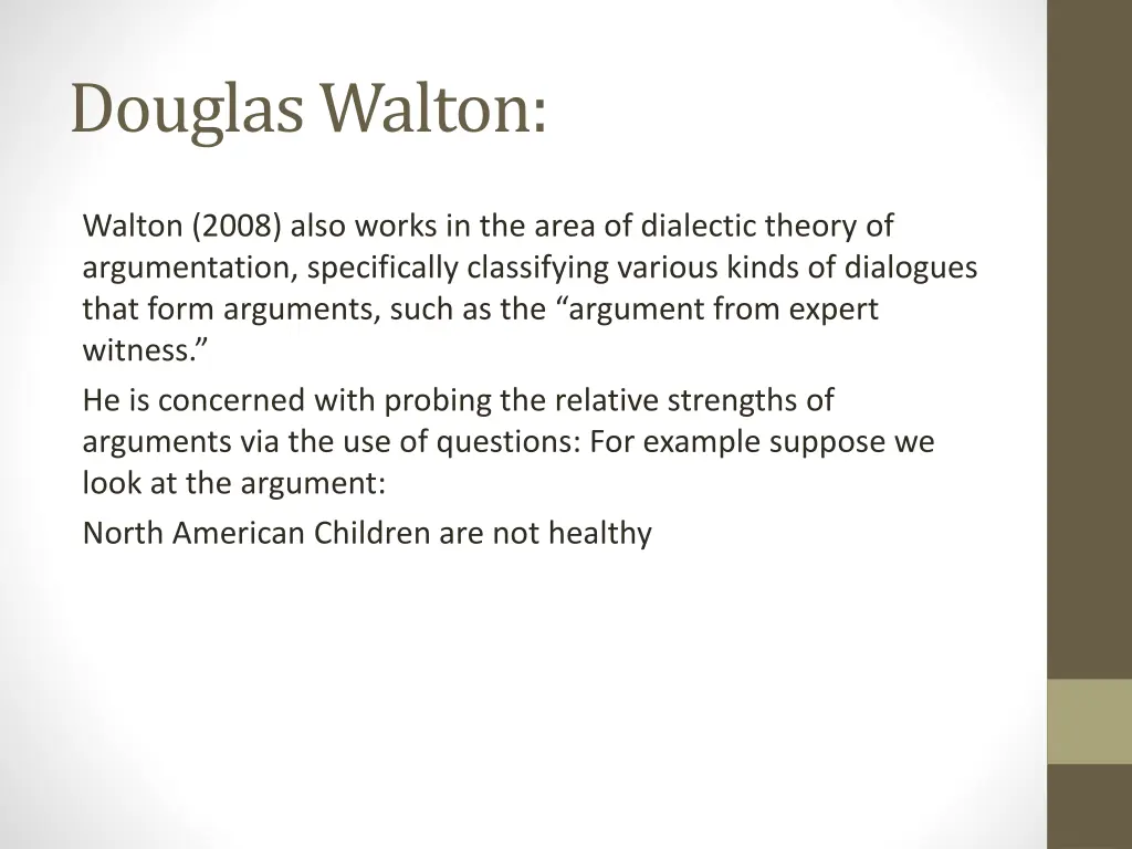 douglas walton