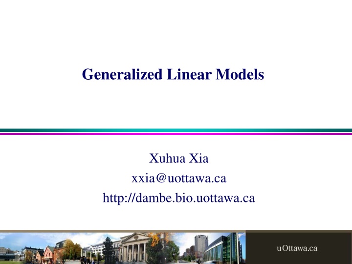 generalized linear models