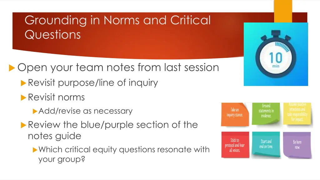 grounding in norms and critical questions