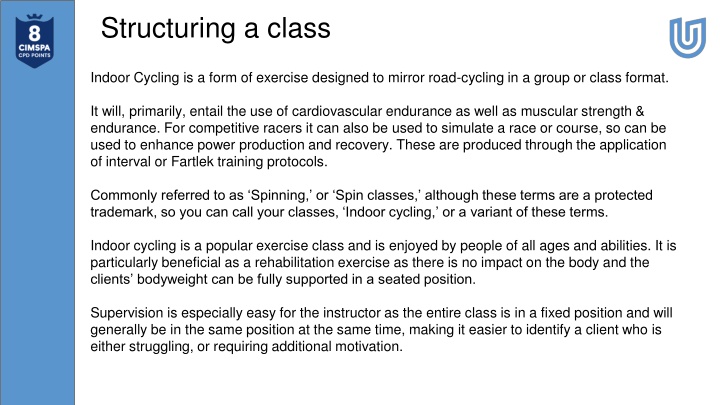structuring a class