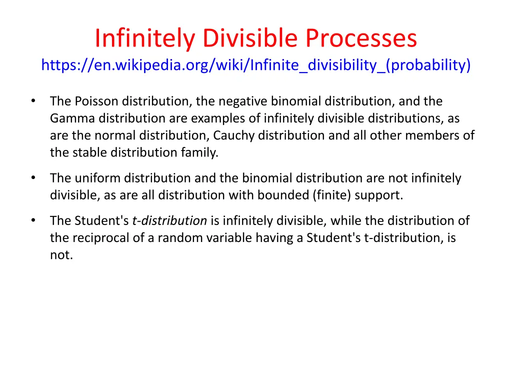 infinitely divisible processes https en wikipedia 2
