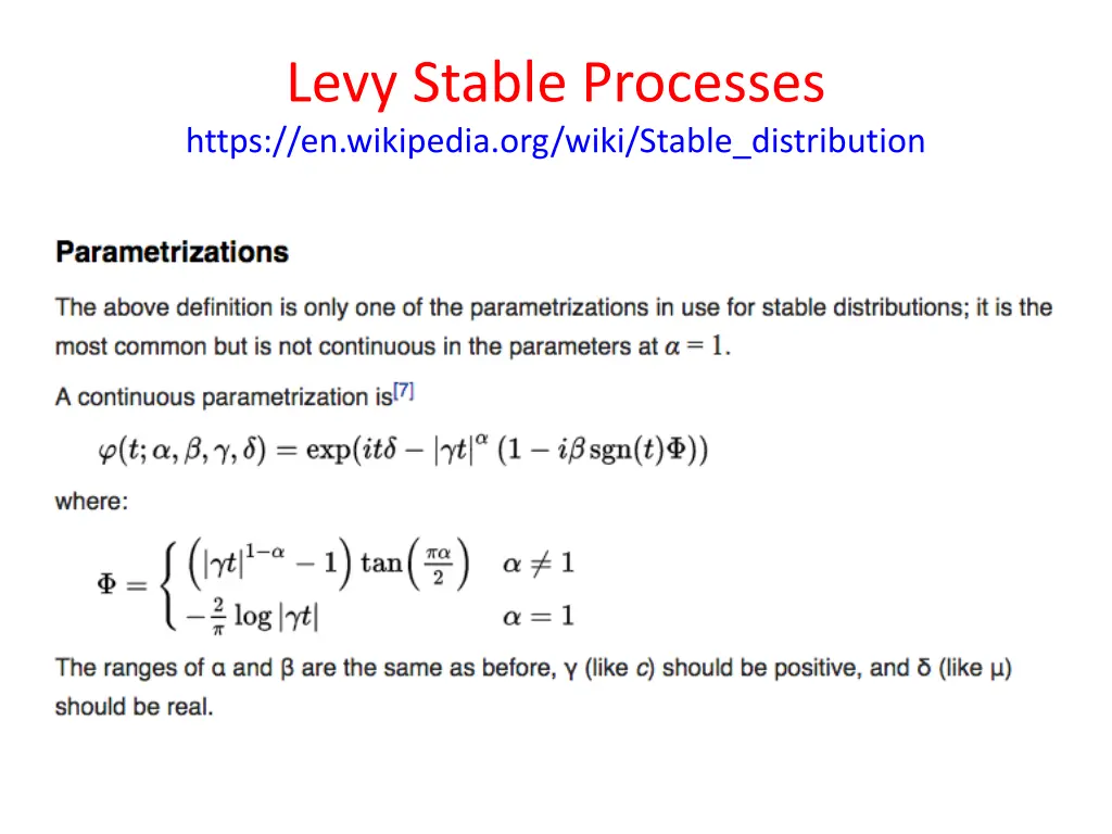 levy stable processes https en wikipedia org wiki 5
