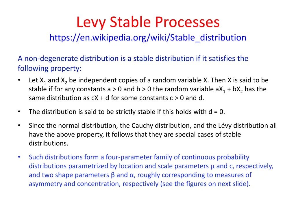 levy stable processes https en wikipedia org wiki