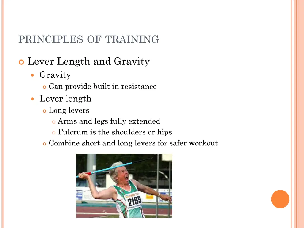principles of training 7