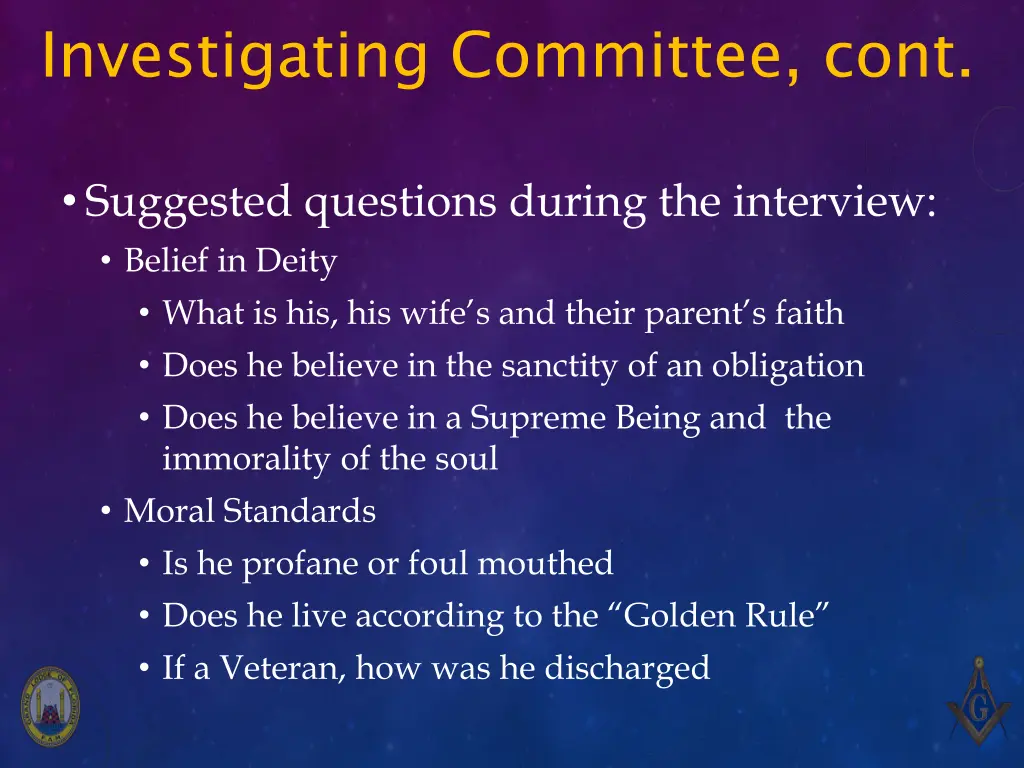 investigating committee cont 3