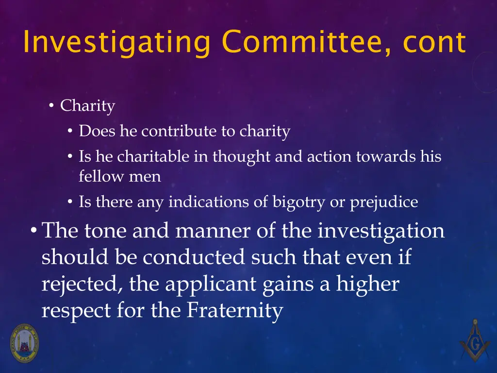 investigating committee cont 6