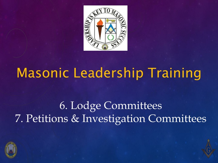 masonic leadership training