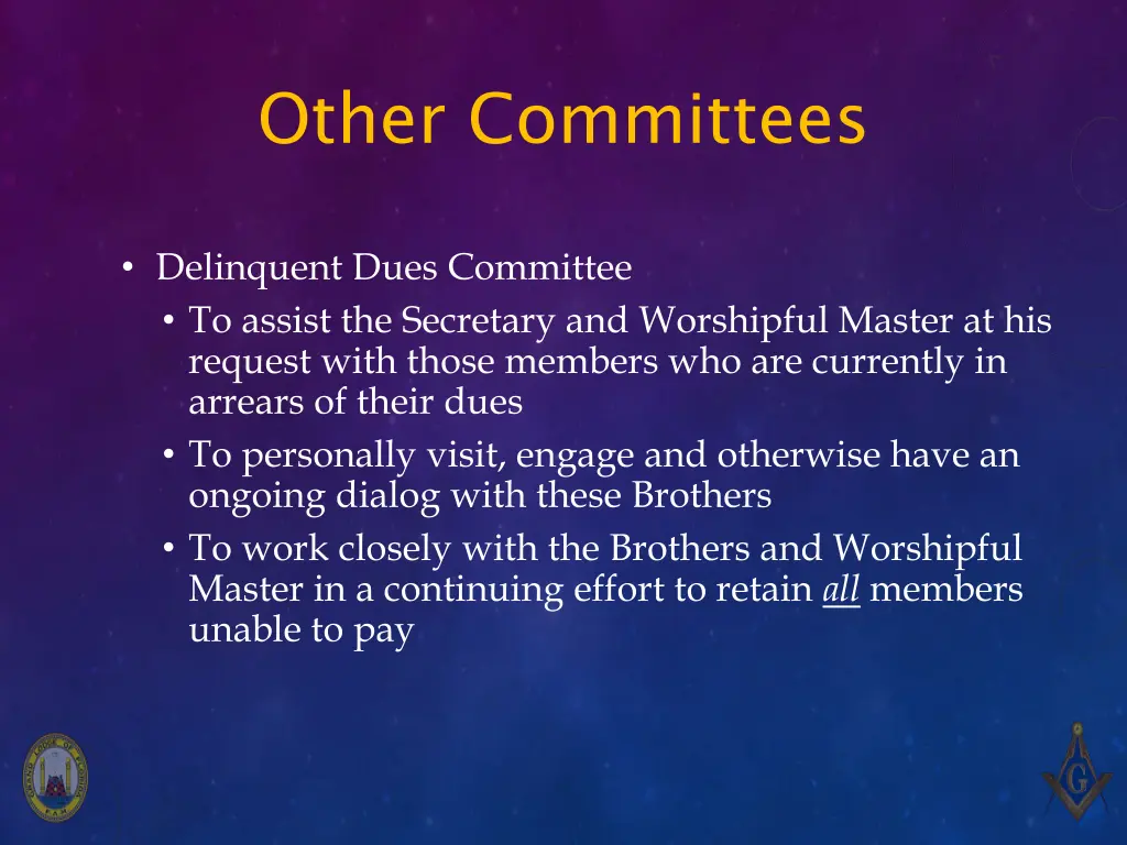 other committees 1