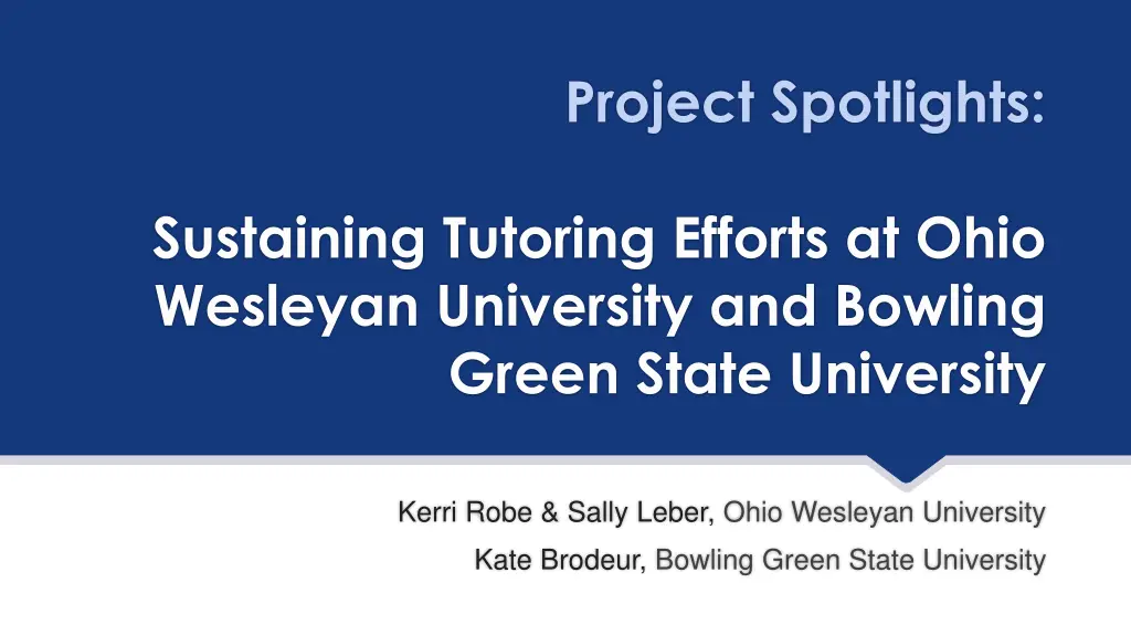 project spotlights