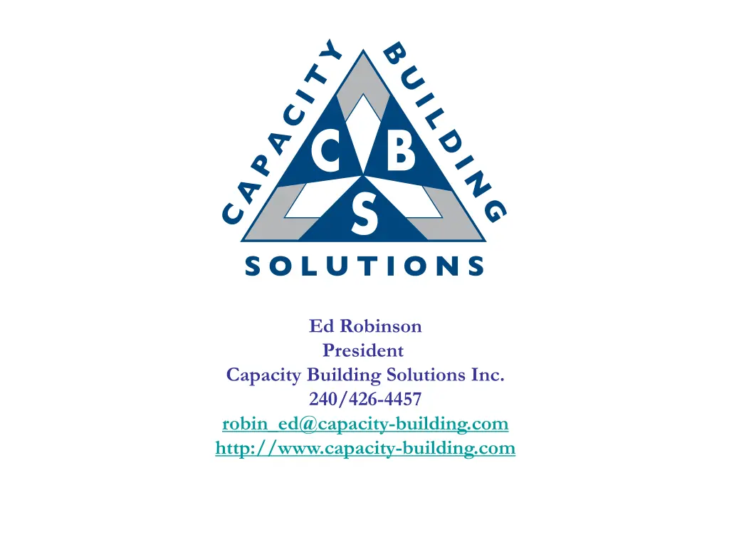 ed robinson president