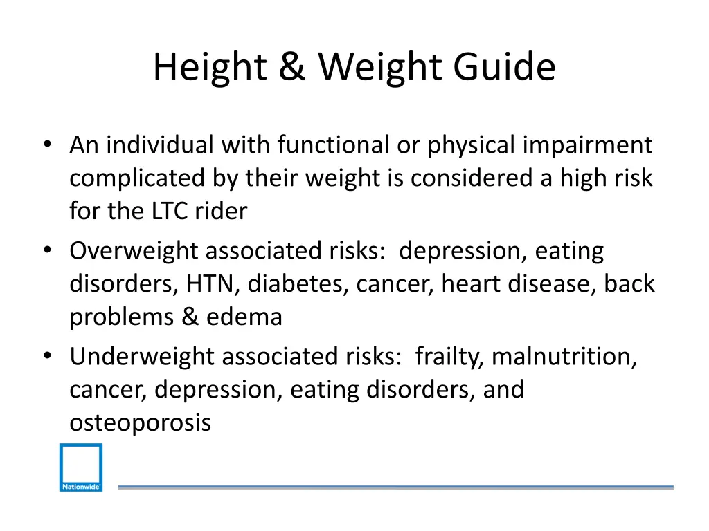 height weight guide