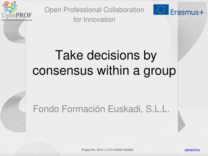 open professional collaboration for innovation