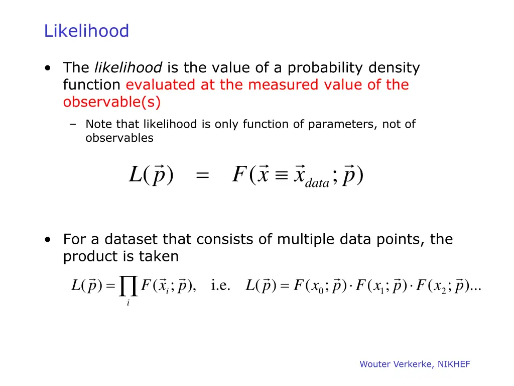 likelihood