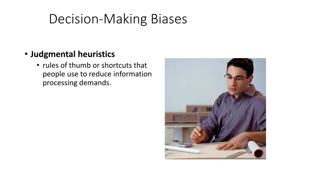 decision making biases