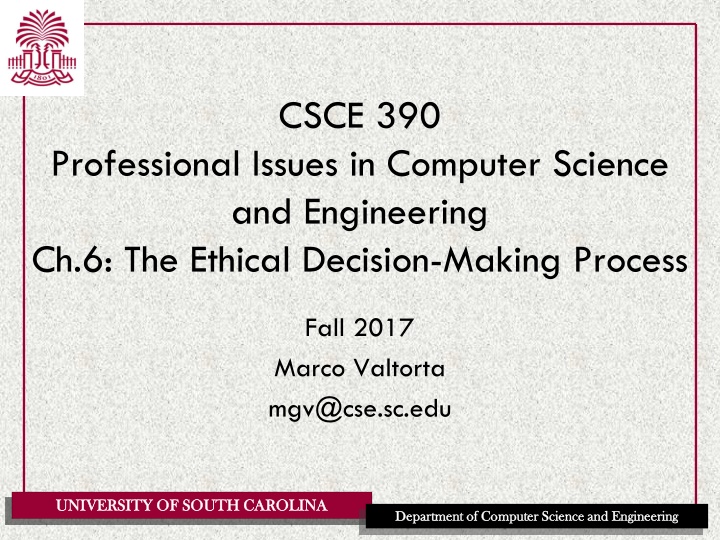 csce 390