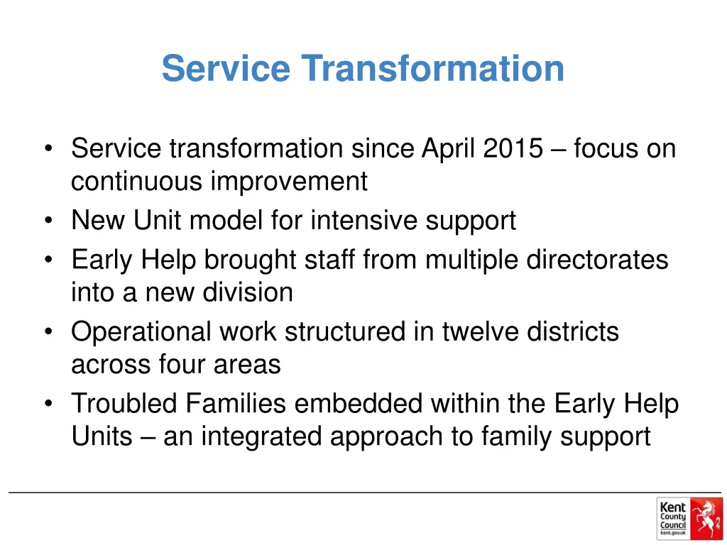 service transformation
